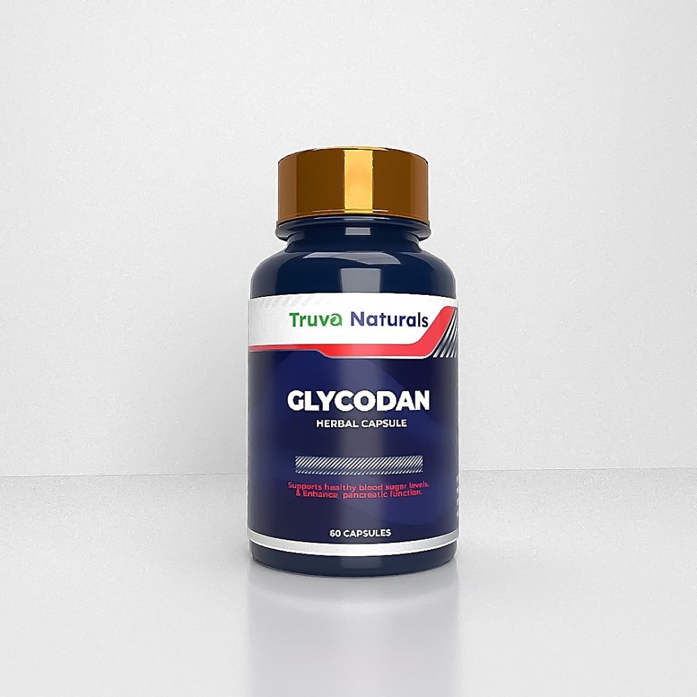 Truva Naturals Glycodan Herbal 60 Capsules for Healthy Pancreas ...